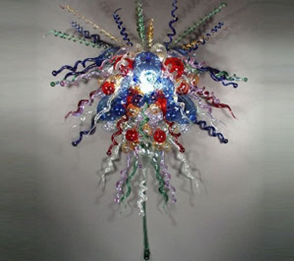 

color/size customized ce/ul certificate festival lamp multicolor glass lighting modern art chandelier