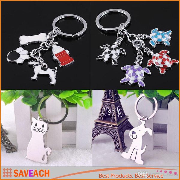 

Lovely dog cat tortoi e hor e hippocampu keychain keyring fa hion metal animal key chain et charm pendant trinket gift