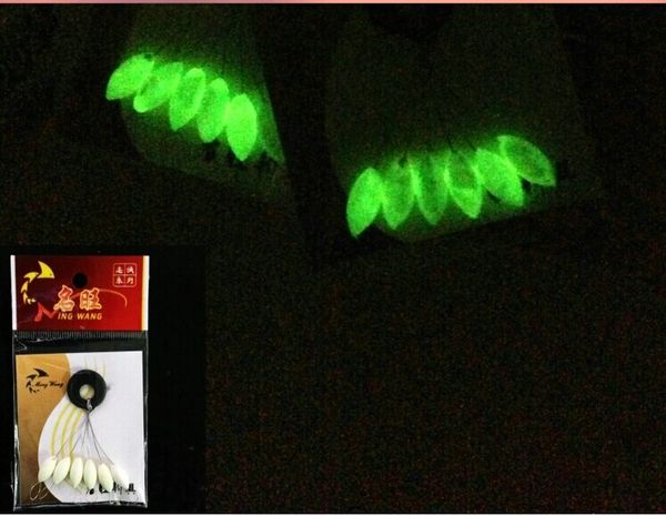 

20bags glow seven star stopper mini fishing float fishing rigs making float/bobber