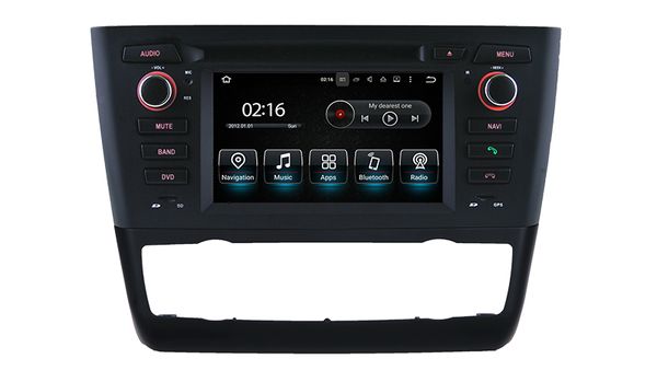 Android 10,0 PX3 Восьмиядерный автомобильный DVD-плеер с навигацией, мультимедийный стерео для BMW 1 E81/E82/E88, автоматический кондиционер, радио, функция реверсивного трека