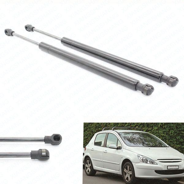 

2pcs auto hatchback tailgate boot gas struts shock struts lift supports for peugeot 307 2001 2002 2003 2004 2005 2006-2007