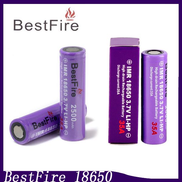 

ire18650 battery 35a 2500mah li-ion batteryvape batteries fit kanger dripbox ank mini mods 0204136