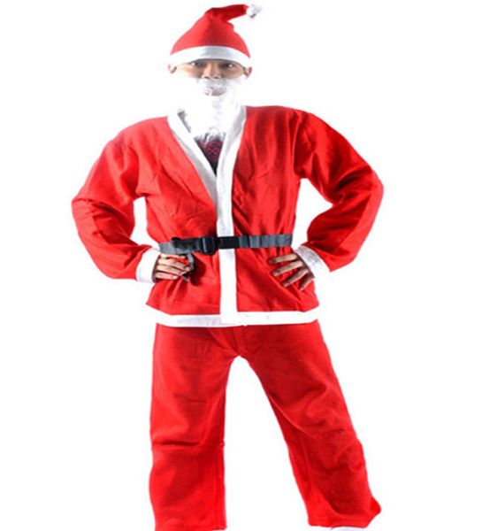 

Plu h chri tma co tume et 5pc in a et uit anta clau clothe men chri tma clothing xma co play clothe dhl