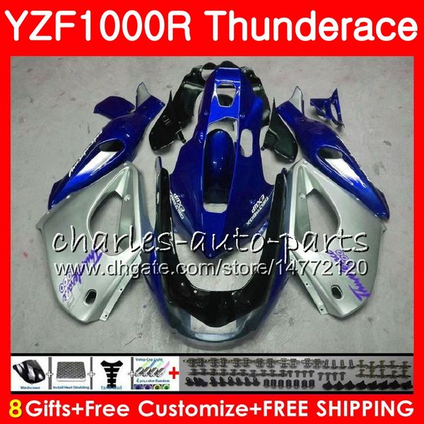 

body for yamaha silver black thunderace yzf1000r 96 02 03 04 05 06 07 84no48 yzf-1000r yzf 1000r 1996 2002 2003 2004 2005 2006 2007 fairing