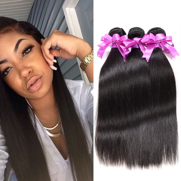 Best Selling Brazilian Virgin Hair Straight 4 Bundles Brazillian