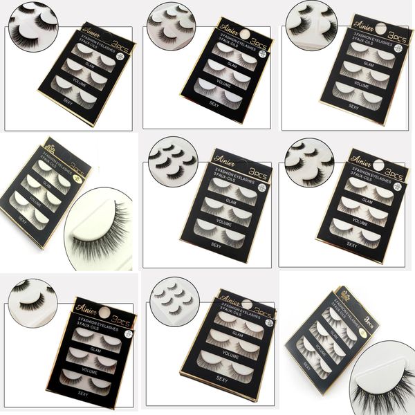 

handmade beauty thick long soft mink lashes fake eye lashes eyelash high quality