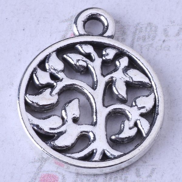 10 Herz Anhänger antik silber 18 x 14,5 mm-Schmuck herstellen halskette armkette