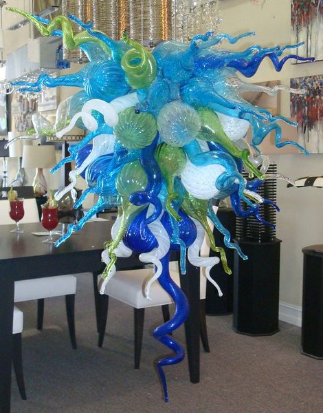 

color/size customized ce/ul certificate commercial pendant light chain hanging modern led chandelier