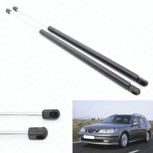 

2pcs front bonnet hood lift supports shocks struts gas spring for saab 9-5 1999-2000 2001 2002 2003 2004 2005