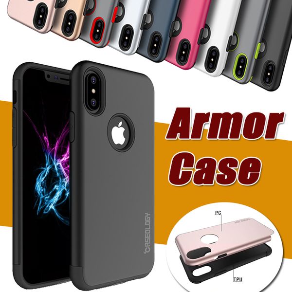 

Для iPhone X Mars Armor Case Гибридный ТПУ + ПК Слой Ультратонкий Тонкий Прочный Противоудар