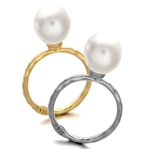 

luxury pearl punk ring band rings engagement rings jewelry ing, Silver