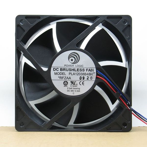 

pla12038b48h 12038 0.32a 120*120*38mm dc 48v 3wire axial case cooling fan