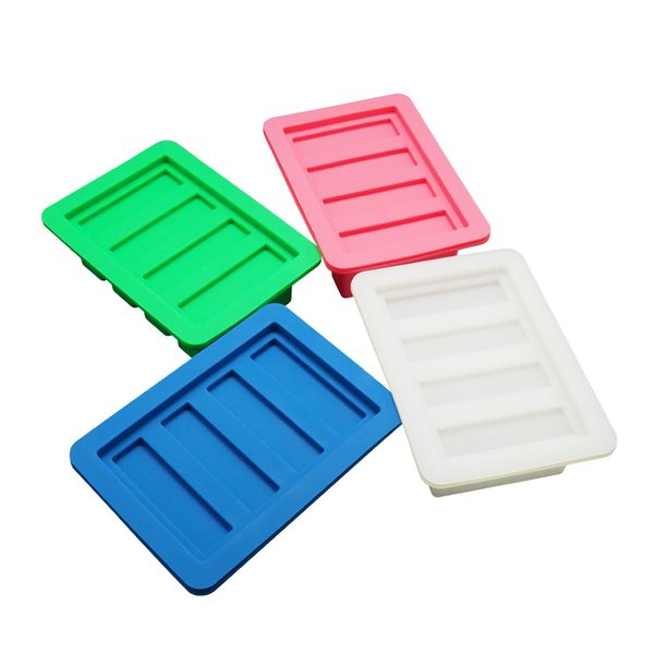 

gourmet silicone butter mold w/ lid for herbal butter, soap bar, muffin, brownie, cornbread, cheesecake. approved