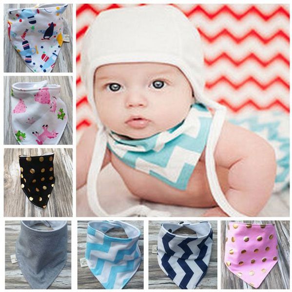 

детские нагрудники новый ручной работы ребенка водонепроницаемый треугольной повязки чистый хлопок двойной треугольной повязки пряжки слюни полотенце нагрудники