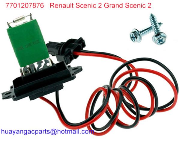 

подогреватель двигателя воздуходувка резистор реостат renault scenic 2 grand scenic 2 2004-2009 7701207876
