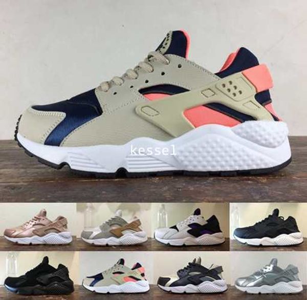 

2017 air huarache i running shoes for men women,triple black rose gold deep blue beige sports sneakers huaraches trainers huraches 1 shoe