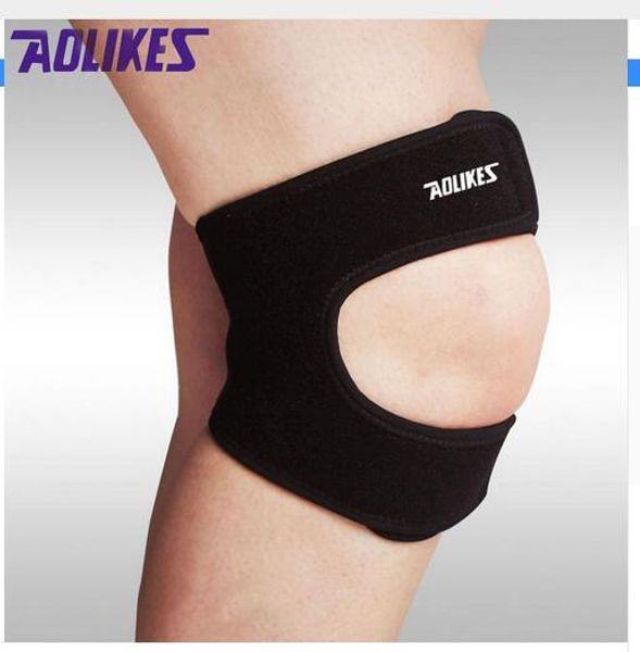 

AOLIKES 1 шт. эластичный коленной чашечки поддержка регулируемая колено ползунки гру