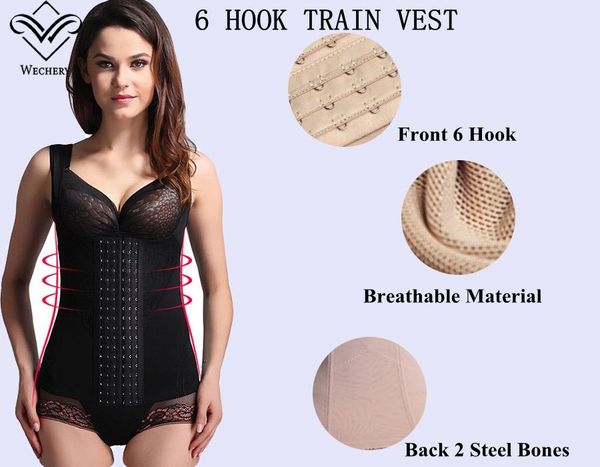 

waist trainer vest steel boned corset seamless thin shapers straps girdle belt underwear slimming body shaper, Black;white