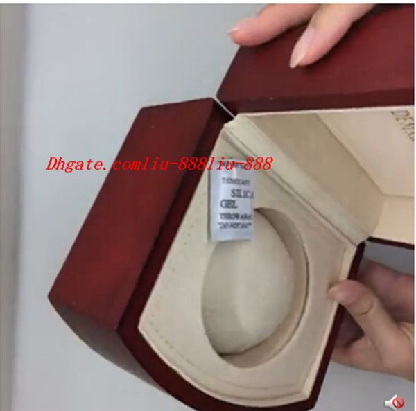 

Brand-new Box роскошные часы BOX Красный часы коробки Мужские для часы Box деревянный внут