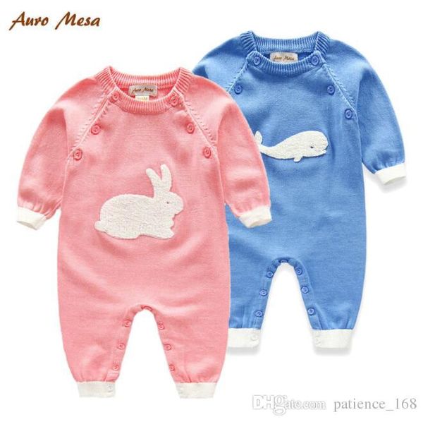 

INS 2 color Newborn Hot selling new arrivals fall baby kids climbing sweater cartoon animal romper high quality cotton long sleeve romper