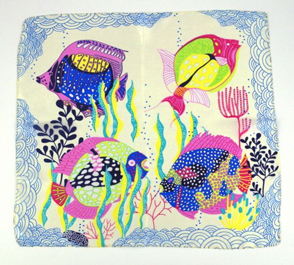 

2018 square spring summer silk neck scarf 53*53cm 10pcs/lot #4005, Blue;gray