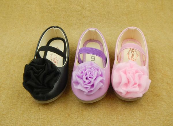 

2016 new arrival kids shoes korean girls shoes with sweet lace flowers size 21-30 cute shoes for baby, Black;red