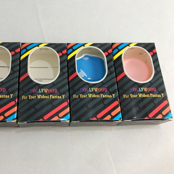 

high performance halloween colors 100 pieces = 50 pairs contact lenses case hipping by dhl crazy contact lense case