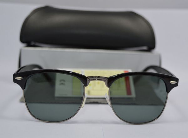 

Gla len brand de igner fa hion men women plank frame coating ungla e port vintage un gla e with box
