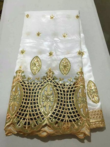 

5 yards/lot white george lace fabric,new fashion flower mesh lace embroidery african lace fabric for clothing og33-1, Black;white
