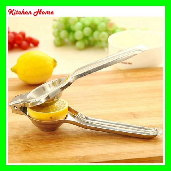 

stainless steel lemon juicer hand orange citrus squeezer reamers juicer fruit pressed tools home kitchen gadgets