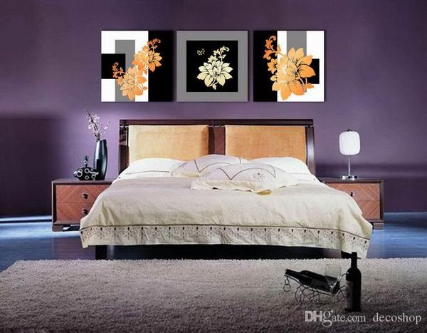 

современные красивые цветы прекрасный цветочный живопись giclee печать на холсте home decor wall art set30242