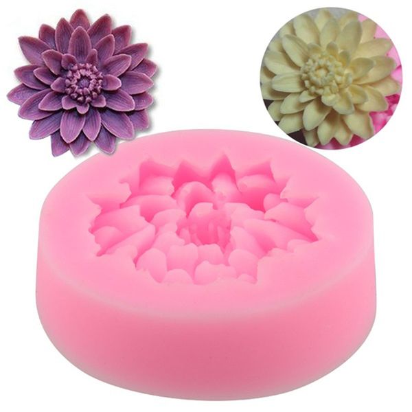 

wholesale- lovely silicone mould lotus mode jelly mold cake decorations