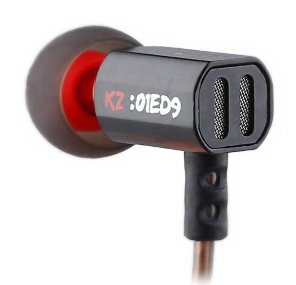 KZ ED9 Super Bowl Tuning Nozes Fone de Ouvido em Orelha Monitores HiFi Fones De Ouvido Com Microfone Som Transparente