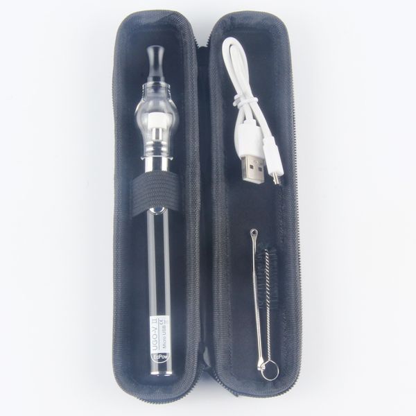 Vapor Glass Globe Wax Vaporizer Starter Kit eGo E-Zigarettenkartusche Dab Dome Vape Pen UGO V II Batteriegerät Rauchen