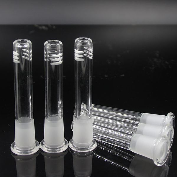 Glas-Downstem-Diffusor/Reduzierer 14,4 mm 18,8 mm Rohrstiel-Glas-Downstems für Glasschüssel-Glasbong-Rauchpfeife