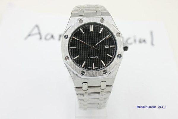 

man good Watch 1220ST For 42mm Stainless Steel Strap Automatic Movement Wristwatches Sapphire 15400ST