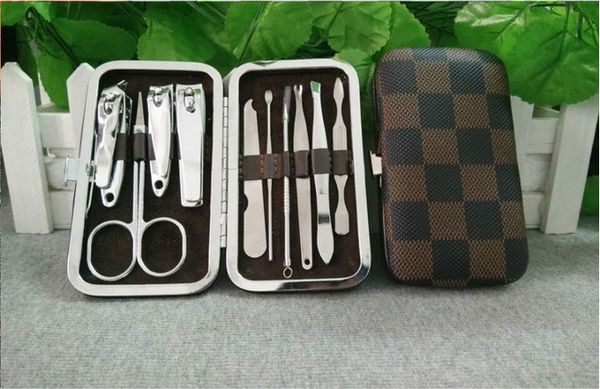 

nail tools 10 pcs manicure sets nail clippers nail scissors tweezer grooming set nail care set nail art kits gifts for her gifts for him