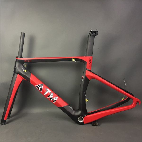 

Road bike 1K/3k frame Full Carbon bicycle frameset Size:XXS,XS,S,M,L,