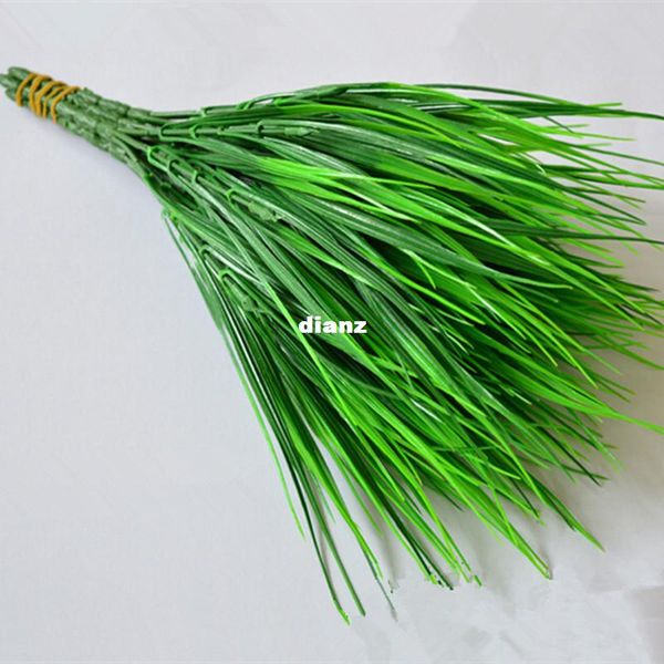 Piante artificiali dell'erba verde calda di modo per la pianta rustica del trifoglio della decorazione domestica dei fiori di plastica