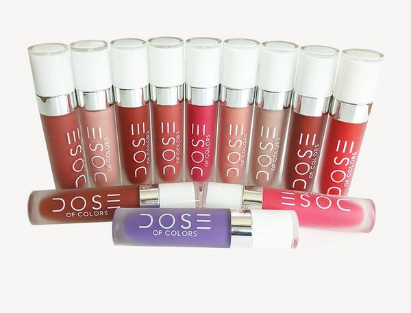 

FFactory прямая DHL Бесплатная доставка новая доза цветов Жидкая матовая помада ВОДОНЕПРОНИЦАЕМЫЙ БЛЕСК ДЛЯ ГУБ 12 цвет