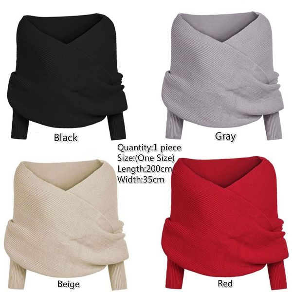 

new autumn winter women knitting fashion cardigans shawl (  ) red / gray / black / beige