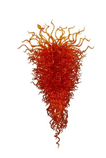 

living room art decorative red chandelier light style hand blown glass modern wedding centerpiece chandelier