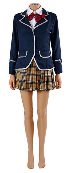 

shokugeki no soma cosplay erina nakiri female school uniform, Black