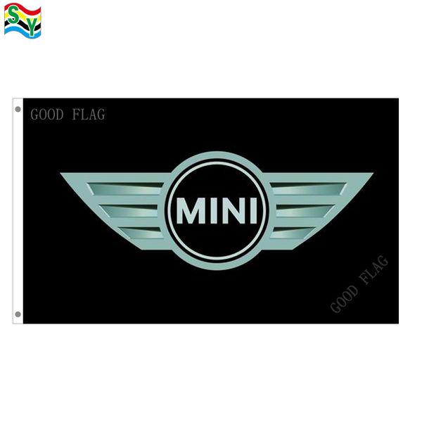 

goodflag mini car flag banner 3x5 ft 90*150cm polyster outdoor flag