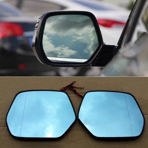 

for honda crosstour car mirrors wide angle hyperbola blue mirror arrow led turning signal lights