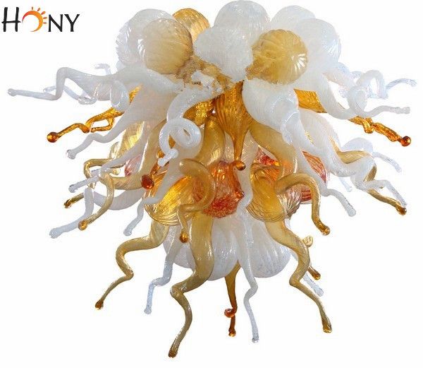 

110v/120v/220v/240v christmas lighting wedding decoration blown glass chandelier for sale