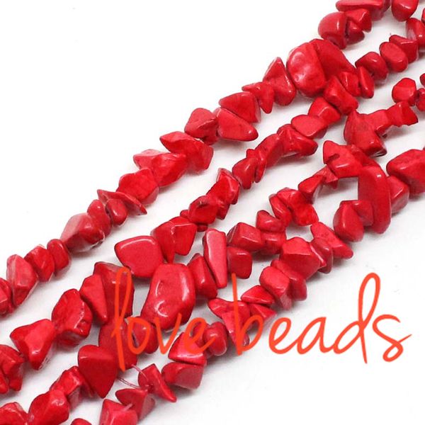 

irregular gravel natural dark red turquoise 5-8mm chips loose beads orm strand 80cm for wholesale (f00360) wholesale, Black