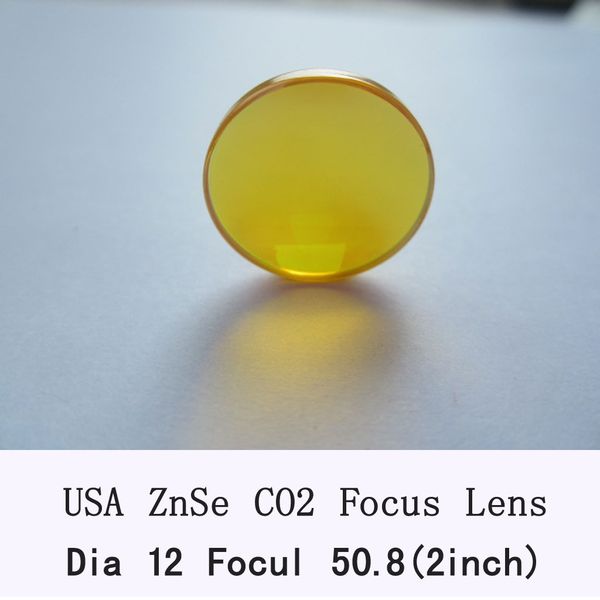

USA ZnSe Focus Lens 12mm Dia 50.8mm Focal for CO2 Laser co2 laser engrave machine co2 laser cutting machine