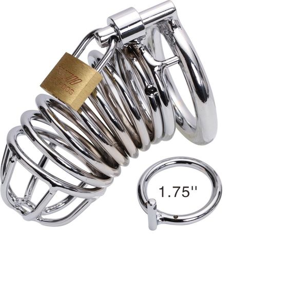 

fetish locking male #r172 bondage gay chastity us steel cage device new ntkrj