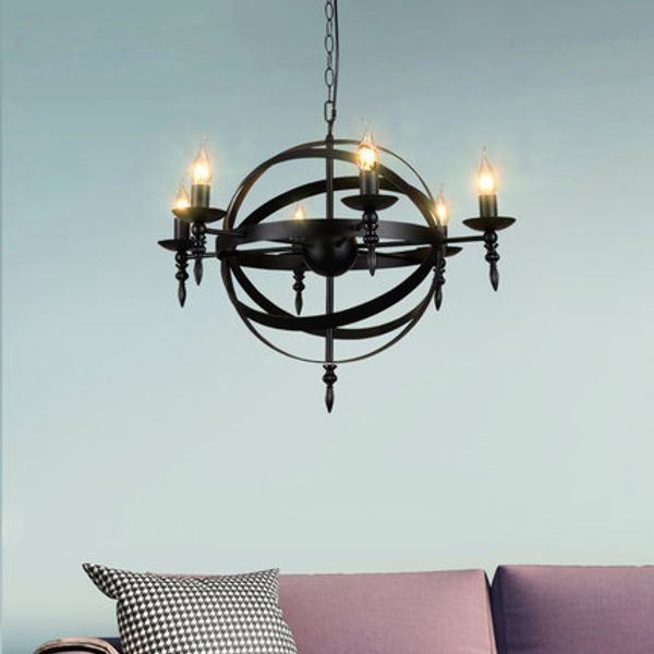 

black steam pendant lamps european retro pendant lights fixture vintage industrial droplight american home indoor lighting diameter 65cm